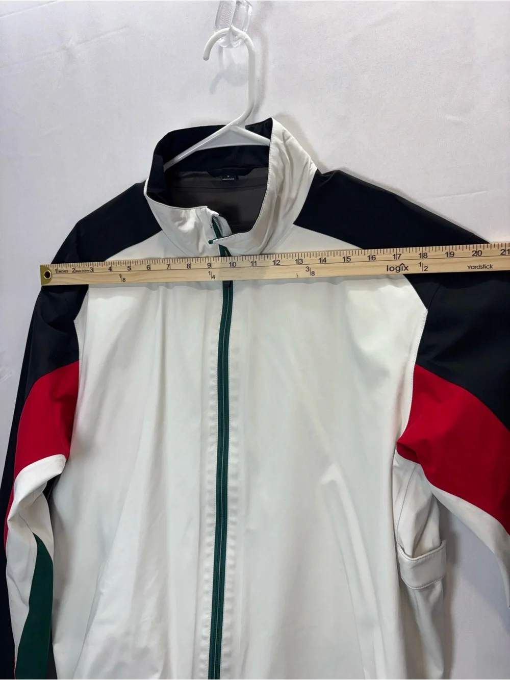 Calvin Green lightweight white